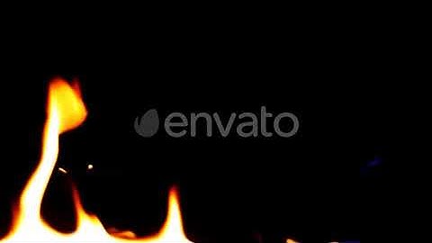 Realistic Fire Line in Slow Motion - Alpha Channel v.3 | Motion Graphics - Envato elements
