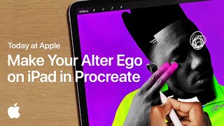 How to Make Your Alter Ego on iPad in Procreate with Temi Coker | Apple
