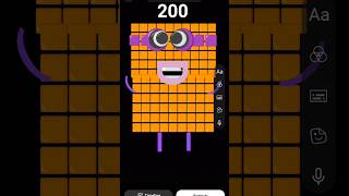 sprunki oc numberblocks 200 Phase 4 #sprunki #oc #numberblocks #200 #phase4 #shorts #Z