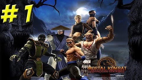 Mortal Kombat: Shaolin Monks! XBOX Part 1 - YoVideogames