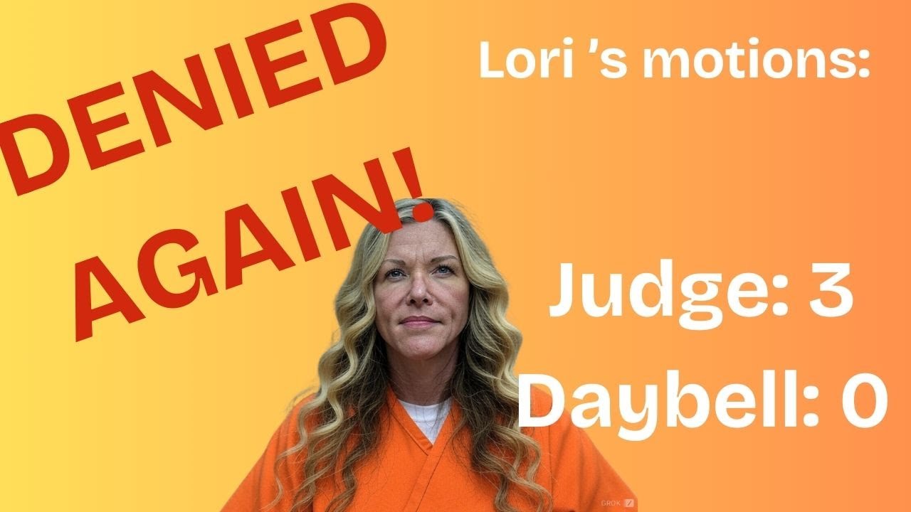 SURPRISE! Judge Denies Lori Vallow Daybell's Motion to Dismiss Arizona ...