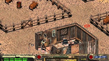 FALLOUT 1 - gameplay part 54 - hardest difficulty - RXQ79