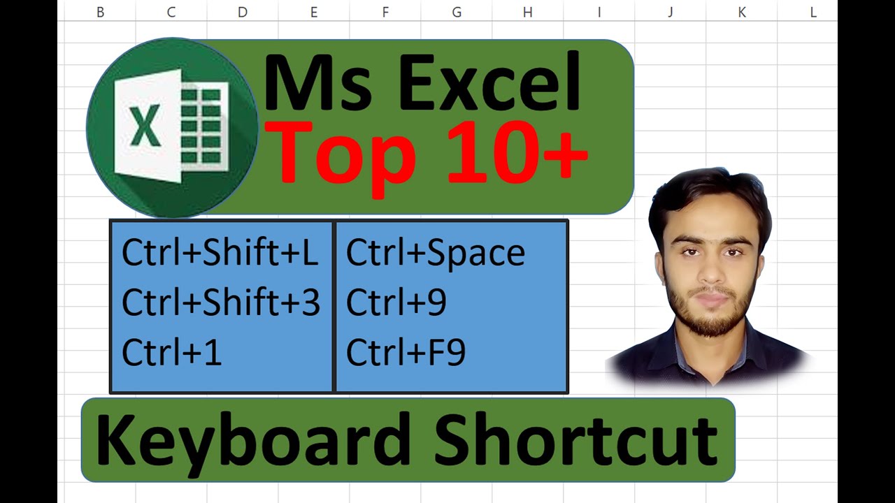 Ms Excel keyboard shortcuts in bangla || Excel tricks. - YouTube