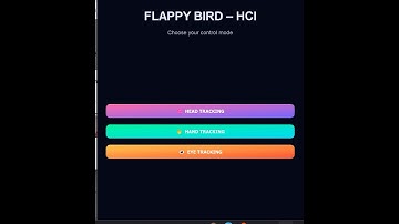 Flappy Bird HCI game demo