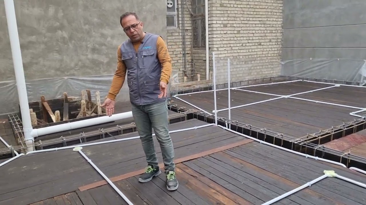 نشر انابيب الكهرباء في حالة وجود جبسن بورد او سقف ثانوي