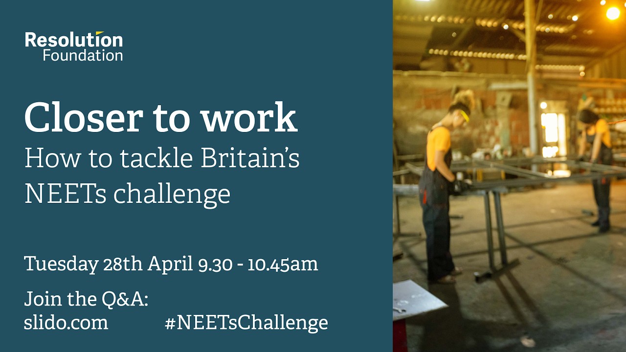 Neets Manchester Closer to work: How to tackle Britain’s NEETs challenge - YouTube