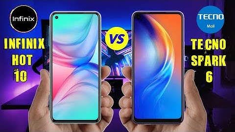 Infinix hot 10 vs Tecno Spark 6 comperision | review | camera  | battery test | gaming