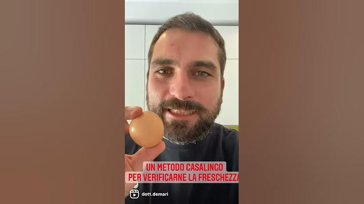 Come vedere se un uovo è fresco