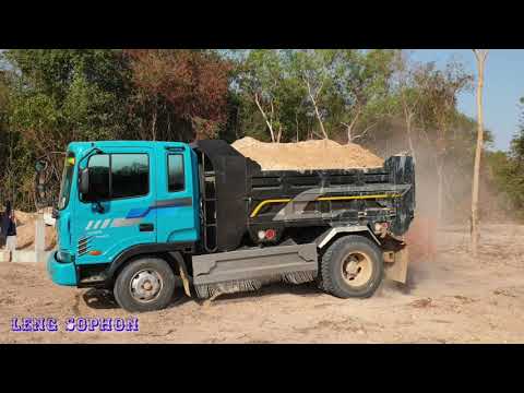 hyundai-5-ton,-domp-truck,-ឡានដឹកដី៥តោន,-ឡានបែនចាក់ដី