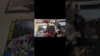 Tigerhawk vs Megatron #transformerstopmotion #transformers #stopmotion  #transformerslegacyunited
