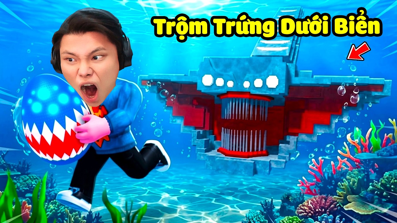 [ROBLOX] JayGray Trộm Trứng Steal An Egg Dưới Biển🐣🐋Troll Cướp 0.01% Trứng Siêu Hiếm El Gran Maja