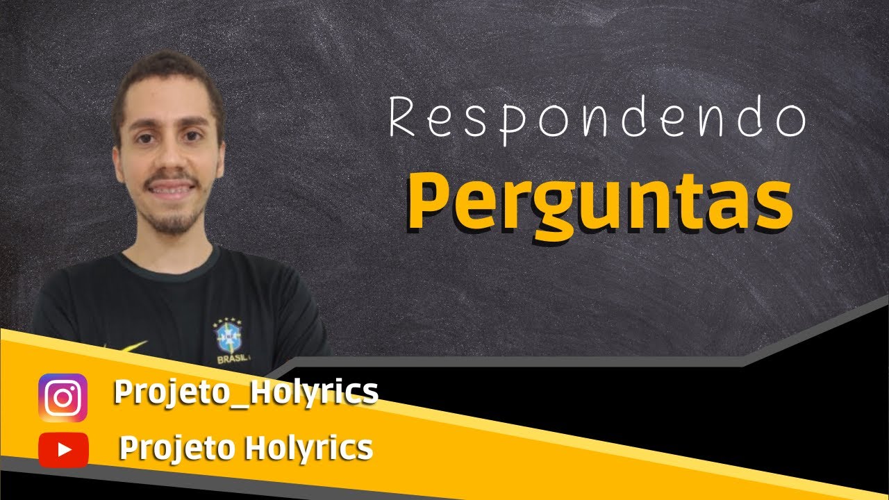 Respondendo perguntas ao Vivo - YouTube