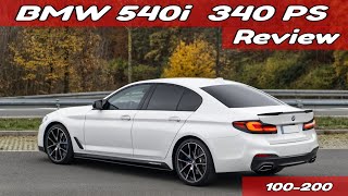 BMW G30 540i xDrive Sound | 340 PS | Review | 100-200 mit 200kg weniger | Seid gespannt!