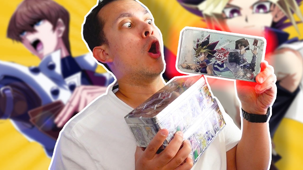 Opening NEW Yugioh 25th Anniversary Tin: Dueling Mirrors (CRAZY PRICES) + Giveaway