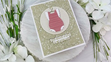 Sweet Baby Card With Extra Dimension With Joy Baldwin