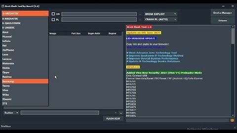 Best Flash Tool By Boss V1.7 Flashing Tool For Android