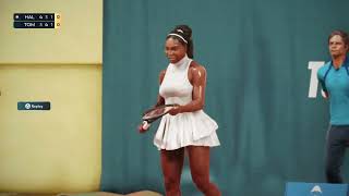 TOP SPIN 2K25: Serena Williams vs Maria Sharapova Ranked Match