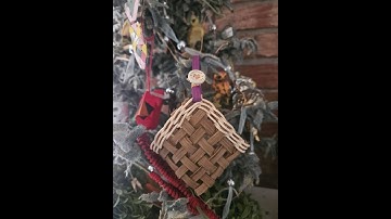 How to Weave a Mini Basket Ornament – Easy DIY Basket Weaving Tutorial for Beginners