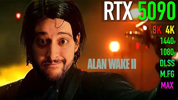 The RTX 5090 in Alan Wake 2 - MAX settings, Path Tracing, DLSS4, RTX Mega Geometry