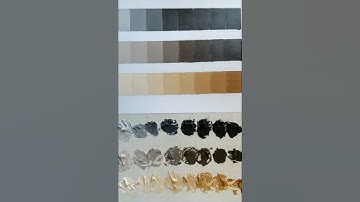 Art Basics: Creating Value Scale for Oil Painting. Tutorial by Ghenadie Sontu #valuescale #artbasics