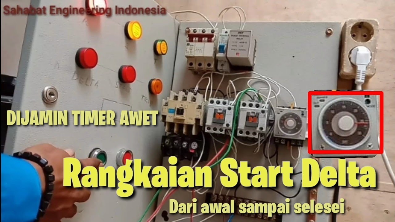 Rangkaian Star Delta Timer pasti awet YouTube
