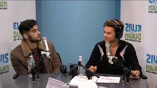 Zayn Malik and Harry Styles talking to each other about their solo career | 2016-17