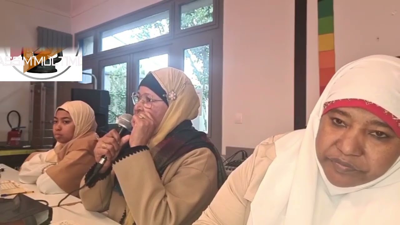  intervention de Oustadhat Oummou Najda dans MOUSABAKAT de hier de Oustadh Abdoulbaki Younoussa 