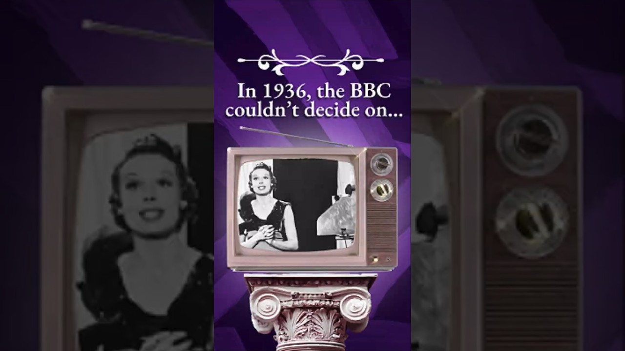 The battle for BBC television in 1936 📺🇬🇧 #1930s #history #tvhistory #tv
