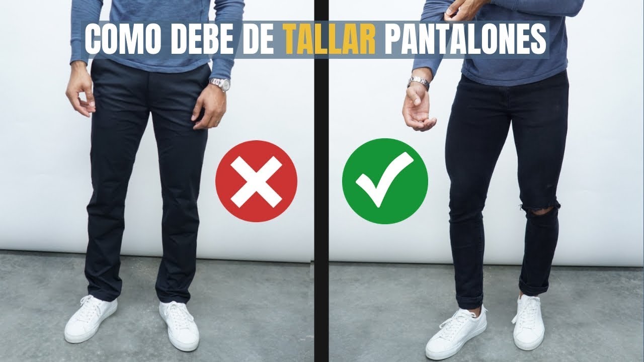 6 Trucos Para Saber Si Tus Pantalones Se Ajustan Adecuadamente - YouTube
