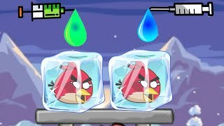 Unfreeze Angry Birds - DRAW COLOR WATER WAY TO RESCUE FROZEN BIRDS! screenshot 5