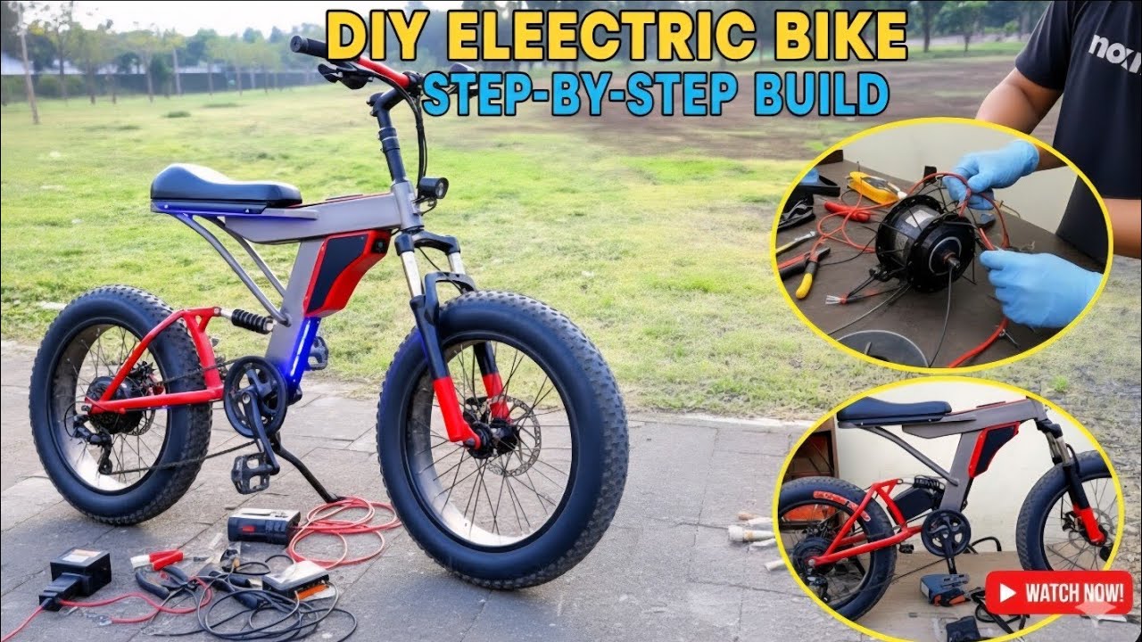 How to Build a High Speed Electric Bike at Home (Easy DIY Guide)