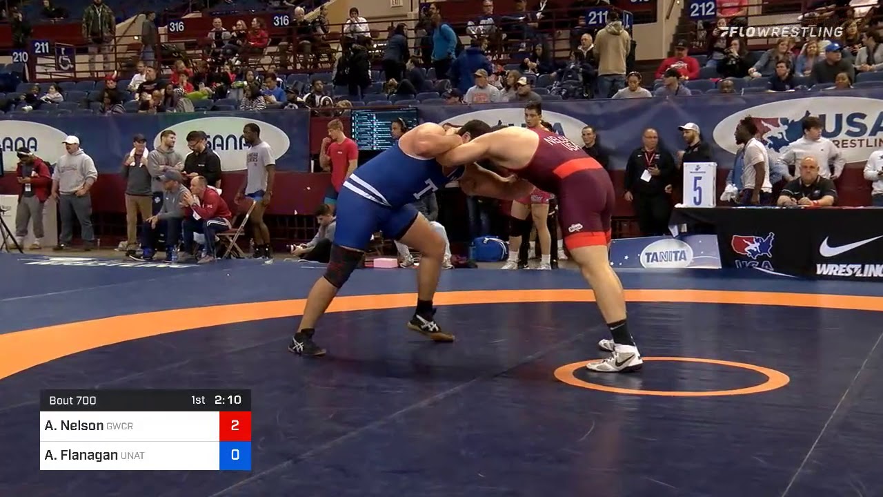 125 Kg Prelims Anthony Nelson Gopher Wrestling Club RTC Vs Austin