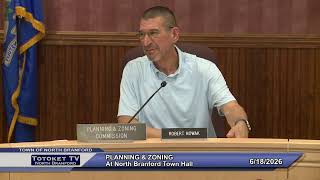 North Branford Planning & Zoning 6/18/26