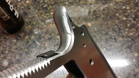 1911 Build 8 Commander 45 acp - Part 6 - EGW JEM Beavertail Fitting