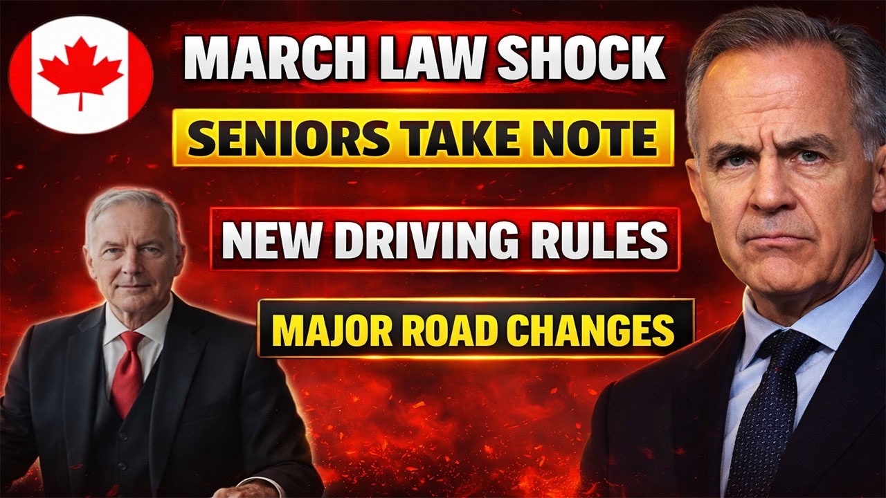 🚨 March 2026 Senior Driving Law Changes – 5 New Rules From March 1 Explained