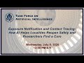 Virtual Hearing - Exposure Notification and Contact Tracing: How AI Helps... (EventID=110860)