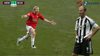 Alan SHEARER will never forget Paul Scholes magic on this day