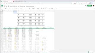 7 player Jeopardy! in Excel (Google Sheets)