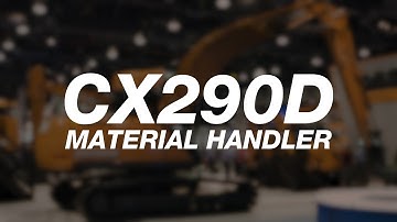 North America: CASE CX290D Material Handler