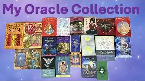 🔮 All My Oracle Decks (Deck Collection Part 2: Oracle) 21 Decks I Actually Use (Honest Review)