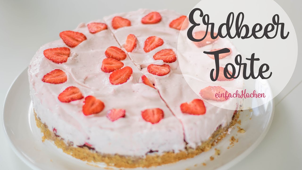 Der beste vegane Erdbeerkuchen - einfachKochen