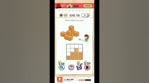 Level 178 What does he see? #braintest #box