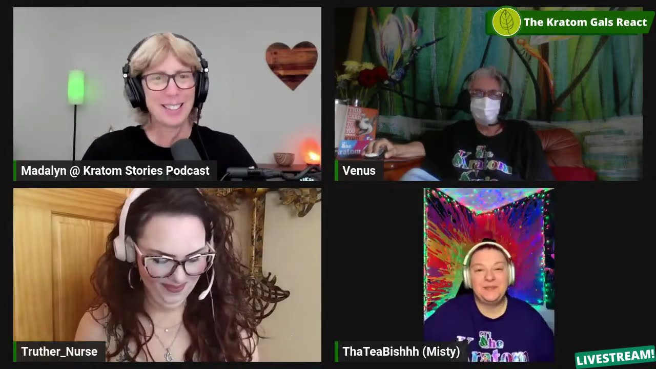 The Kratom Gals LIVE | Stomping Out Misinformation and Spreading Kratom Love 🍃