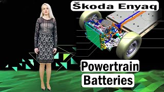 ŠKODA ENYAQ iV Powertrain, Batteries, Lights Design