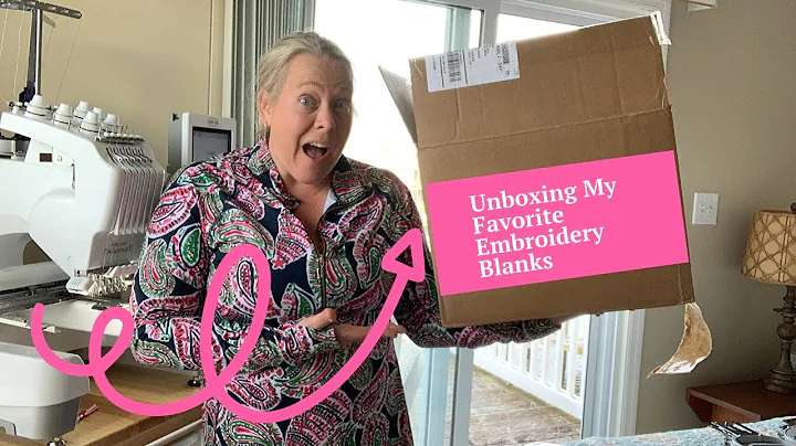 Where to buy embroidery blanks - UNBOXING my favorite 3 companies for monogramming & embroidery