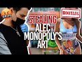 STEALING ALEC MONOPOLY ART