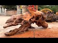 Amazing Extremely Creative Woodworking You&#39;ve Surprise Discarded Wood Stumps // Art Outdoor Table