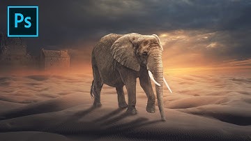 Photoshop Manipulation Tutorial - The Elephant
