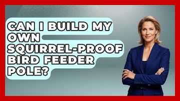 Can I Build My Own Squirrel-Proof Bird Feeder Pole? - Bird Watching Diaries