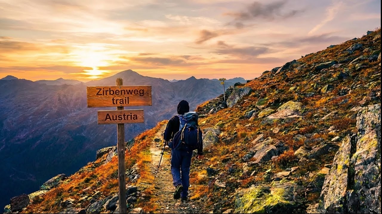 Hike with Me to a Cozy Mountain Hut in the Austrian Alps | Silent Hiking
